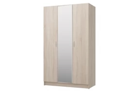 Шкаф 3-дверный с зеркалом Лофт