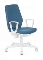 Кресло CH-W545 Ткань/Пластик, Синий 38-415 (ткань)/Чёрный (пластик)